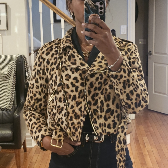 Zara Animal Print Jacket - Picture 2 of 4